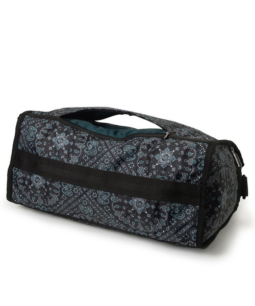 LeSportsac(レスポートサック)の「DELUXE MED WEEKENDER ステレートバンダナ(ボストンバッグ・レディース・グレー・FREE)」の9枚目の写真