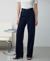 AZUL by moussy | AZUL DENIM ハイウエストワイドデニム(デニムパンツ)