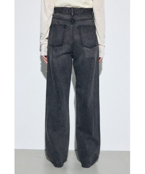 AZUL by moussy(アズールバイマウジー)の「【累計25,000本突破!】【サイズ,身長別画像あり】AZUL DENIM ハイウエストワイドデニム(デニムパンツ・レディース・ライトブルー/オフホワイト/ワンウォッシュ/ライトブラック・X-SMALL/SMALL/MEDIUM/LARGE)」の22枚目の写真