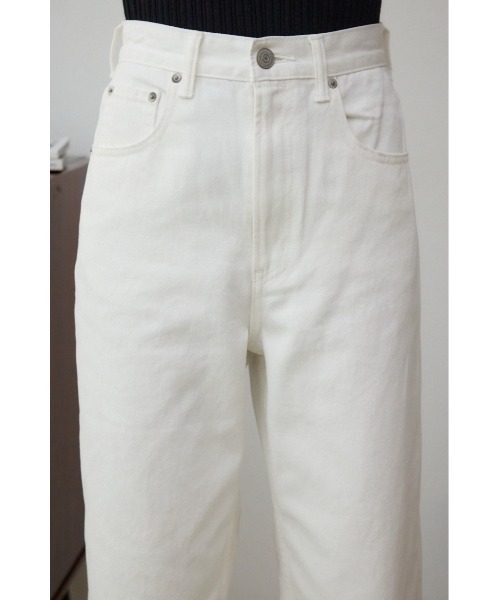 AZUL by moussy（アズールバイマウジー）の「AZUL DENIM ハイウエストワイドデニム（デニムパンツ・レディース・ライトブルー/オフホワイト/ワンウォッシュ/ライトブラック・X-SMALL/SMALL/MEDIUM/LARGE）」の20枚目の写真