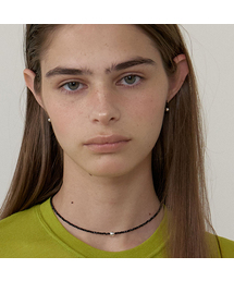 LOVE ME MONSTER（ラブミーモンスター）の「Onyx & Ball Necklace (L253MNK040)（ネックレス）」