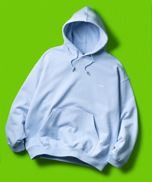 HUF（ハフ）の「HUF eightynine FLEECE HOODIE（パーカー・メンズ・アッシュグレー/ライトブルー/ブラック/オレンジ・L/M/XL/S/XXL）」の3枚目の写真