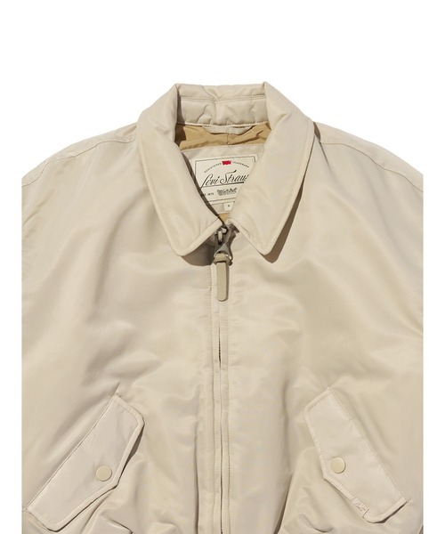 Levi's(リーバイス)の「Levi's/リーバイス ボウイ クロップド ボンバージャケット(MA-1・レディース・グレー・XS/M/S)」の3枚目の写真