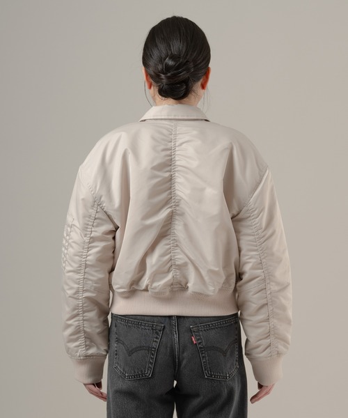 セール】Levi's/リーバイス ボウイ クロップド ボンバージャケット（MA