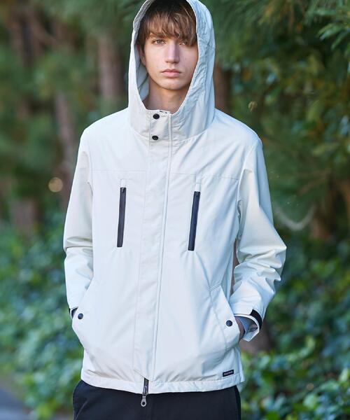 DRESSTERIOR（ドレステリア）の「【防水/透湿素材】ウォータープルーフ マウンテンパーカー（ブルゾン・メンズ・ブラック/ホワイト・90/92/91）」の4枚目の写真