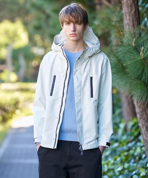 DRESSTERIOR（ドレステリア）の「【防水/透湿素材】ウォータープルーフ マウンテンパーカー（ブルゾン・メンズ・ブラック/ホワイト・90/92/91）」の9枚目の写真