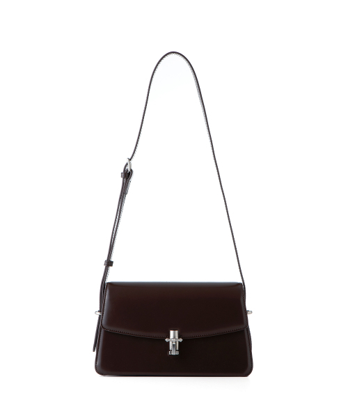 RAINBEE（レインビー）の「LEMARE BAG_ DARK BROWN（ショルダーバッグ・レディース・ダークブラウン・FREE）」の2枚目の写真