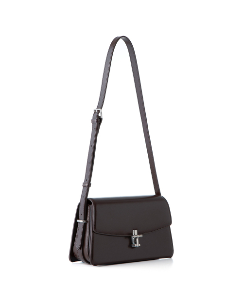 RAINBEE（レインビー）の「LEMARE BAG_ DARK BROWN（ショルダーバッグ・レディース・ダークブラウン・FREE）」の3枚目の写真