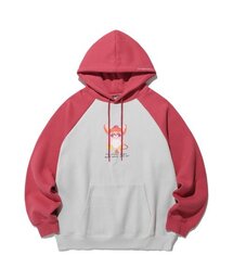 HUNGRY DOLL HOODIE_LIGHT GREY(NG2DFUM411A)