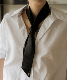 HAS（ハズ）の「HON022 Black tie Scarf（バンダナ/スカーフ）」