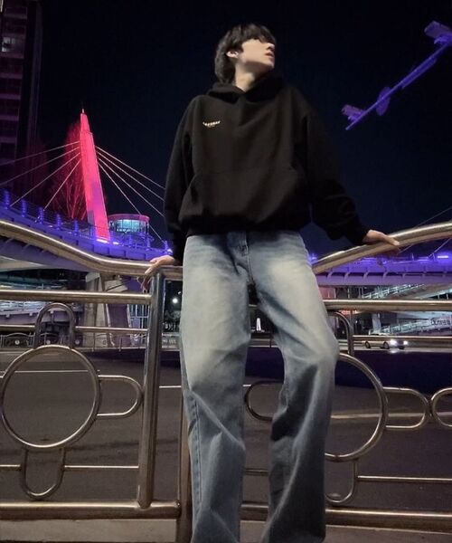 ANALOG MOOD(アナログムード)の「ヴィンテージウォッシングセミワイドデニムパンツ(中青)(デニムパンツ・レディース・その他・L/XL/M)」の10枚目の写真