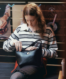 LOEIL（ロエイユ）の「ロックバックルホーボーバッグ - ブラック（ショルダーバッグ）」