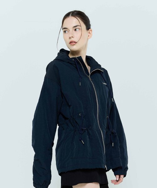 LARTIGENT(ラーティゼン)の「L6 STRING NYLON JACKET(NAVY)(ナイロンジャケット・レディース・その他・FREE)」の1枚目の写真