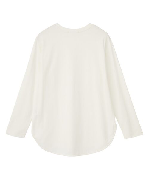 AMERICAN HOLIC(アメリカンホリック)の「ラウンドクルーネックプルオーバー(Tシャツ/カットソー・レディース・ブラック/オフホワイト・L)」の14枚目の写真
