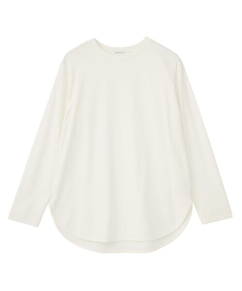 AMERICAN HOLIC(アメリカンホリック)の「ラウンドクルーネックプルオーバー(Tシャツ/カットソー・レディース・ブラック/オフホワイト・L)」の20枚目の写真
