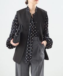 journal standard L'essage | リノオックス ノーカラーベスト(その他アウター)