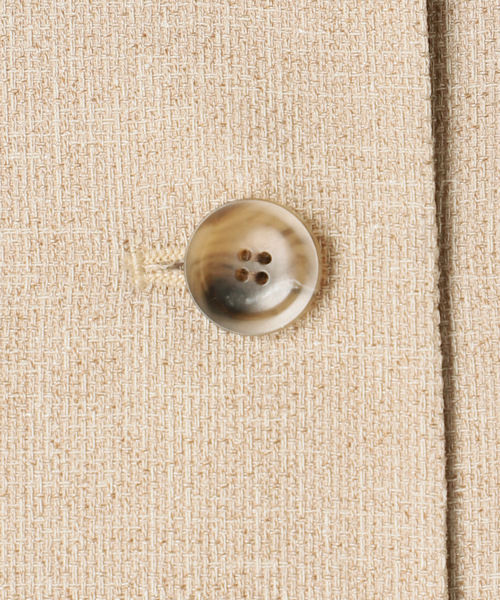 journal standard L'essage（ジャーナルスタンダードレサージュ）の「リノオックス ノーカラーベスト（その他アウター・レディース・アイボリー/ブラック・FREE）」の21枚目の写真