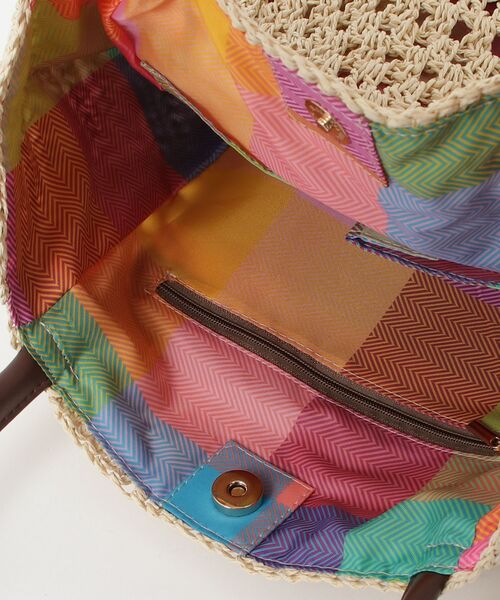 AVOCA(アヴォカ)の「【AVOCA/アヴォカ】Paper Tote Bag/ペーパートートバッグ(トートバッグ・レディース・グレー/ナチュラル/ブラウン・FREE)」の4枚目の写真