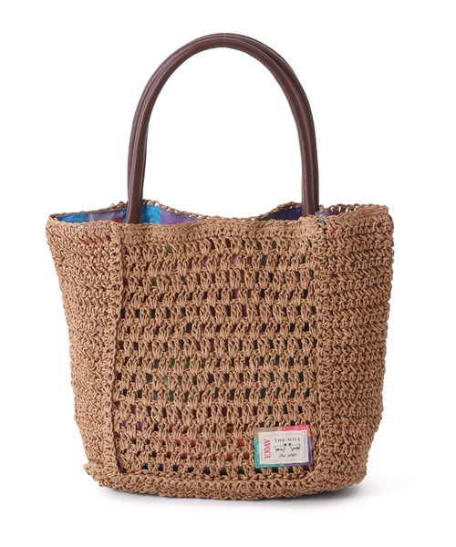 AVOCA(アヴォカ)の「【AVOCA/アヴォカ】Paper Tote Bag/ペーパートートバッグ(トートバッグ・レディース・グレー/ナチュラル/ブラウン・FREE)」の14枚目の写真