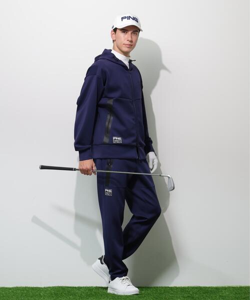 PING(ピン)の「【PING APPAREL】ダンボールニットテーパードパンツ <GOLD> (MENS)(その他パンツ・メンズ・グレー/ネイビー/ホワイト・L/S/LL/M/LL1)」の4枚目の写真