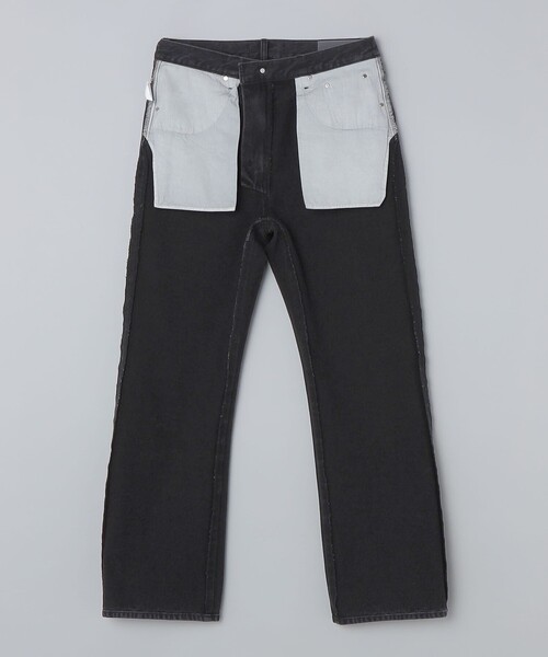 City Ambient Products(シティアンビエントプロダクツ)の「City Ambient Products: ブーツカット フレア デニム(デニムパンツ・メンズ・ブラック/ロイヤルブルー・SMALL/MEDIUM/LARGE)」の11枚目の写真