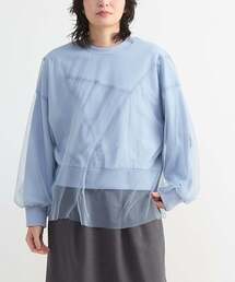 CONVERSE TOKYO | STAR★ TULLE LAYERED SWEAT(スウェット)