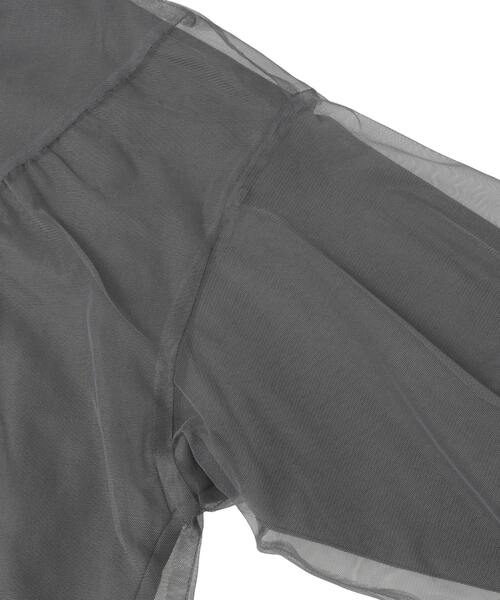 CONVERSE TOKYO（コンバーストウキョウ）の「STAR★ TULLE LAYERED SWEAT（スウェット・レディース・オフホワイト/グレー/ブルー・FREE）」の21枚目の写真