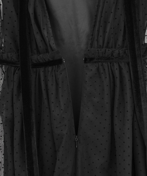 CLANE/クラネ/DOT SHEER CACHECOEUR ONEPIECE（ワンピース）｜CLANE