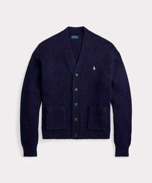 POLO RALPH LAUREN（ポロ ラルフ ローレン）の「リラックス フィット コットン カーディガン（カーディガン/ボレロ・メンズ・ブルー・XS/S/M/L）」の7枚目の写真
