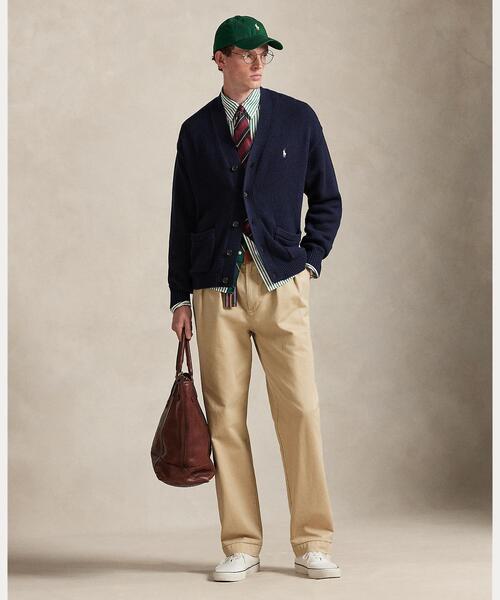 POLO RALPH LAUREN（ポロ ラルフ ローレン）の「リラックス フィット コットン カーディガン（カーディガン/ボレロ・メンズ・ブルー・XS/S/M/L）」の6枚目の写真