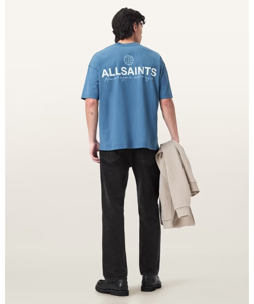 ALLSAINTS（オールセインツ）の「EMBLEM SS CREW | EMBLEM 半袖 クルー（Tシャツ/カットソー・メンズ・ブルー系その他・XS/S/M/L/XL）」の6枚目の写真