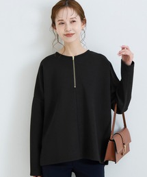 coca(coca) | ソフトスウェット ジップトップス | セレモニー オフィス ママスーツ フォーマルウェア スーツ 卒業式(Tシャツ/カットソー)
