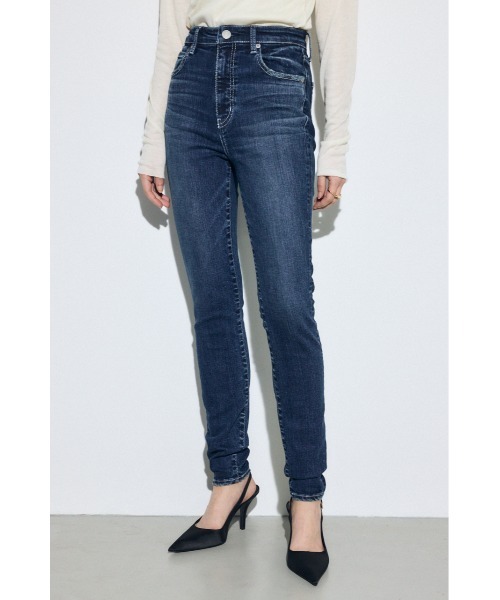 WEB限定】AZUL DENIM ジャストウエストスキニーデニム（デニムパンツ