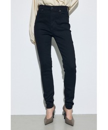 【身長/骨格別着用画像あり】【WEB限定】AZUL DENIM ジャストウエストスキニーデニム ストレッチ 履き心地抜群 足長 美脚 細見え