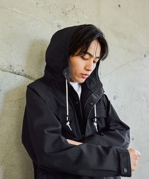 GLOBAL WORK（グローバルワーク）の「クリーンデニム/マウンテンパーカー/632382（マウンテンパーカー・メンズ・ネイビー系9/ブルー・LARGE/MEDIUM/SMALL/X-LARGE）」の12枚目の写真