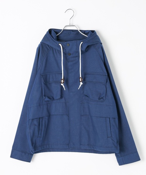 GLOBAL WORK（グローバルワーク）の「クリーンデニム/マウンテンパーカー/632382（マウンテンパーカー・メンズ・ネイビー系9/ブルー・LARGE/MEDIUM/SMALL/X-LARGE）」の15枚目の写真