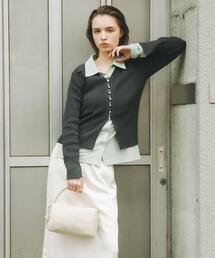 SENSE OF PLACE by URBAN RESEARCH | 『一部WEB限定カラー』『洗濯可』メタルボタンエリツキコンパクトカーディガン(カーディガン/ボレロ)