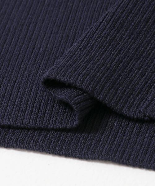 SENSE OF PLACE by URBAN RESEARCH（センスオブプレイスバイアーバンリサーチ）の「『一部WEB限定カラー』『洗濯可』メタルボタンエリツキコンパクトカーディガン（カーディガン/ボレロ・レディース・アイボリー/ネイビー/マスタード/オフホワイト/チャコールグレー・ONE）」の19枚目の写真