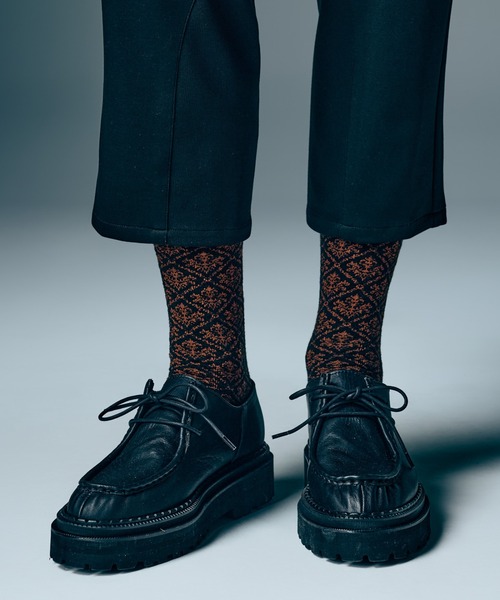 glamb(グラム)の「Baroque Pattern Socks Set / バロックパターンソックスセット(ソックス/靴下・メンズ・マルチ・FREE)」の2枚目の写真