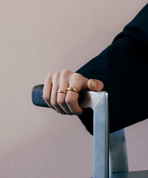 TEN.（テン）の「【新作】18KGP ポルカリング (CZ) GD ギフト プレゼント（リング・レディース・ゴールド・#7/#9/#11/#13/#15）」の7枚目の写真