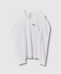 SUPER FINE DRY SAILOR COLLAR L/S TOPS スーパーファインドライセーラーカラーロングスリーブトップス