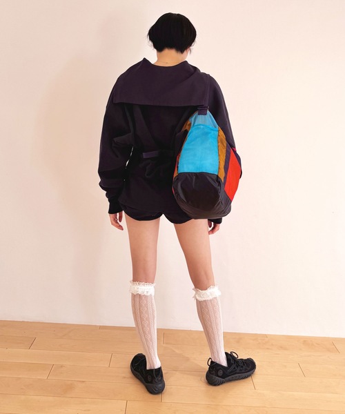 HOLIDAY(ホリデイ)の「SUPER FINE DRY SAILOR COLLAR L/S TOPS スーパーファインドライセーラーカラーロングスリーブトップス(Tシャツ/カットソー・レディース・ダークネイビー/ホワイト/ブラック/グリーン・ONE SIZE)」の18枚目の写真