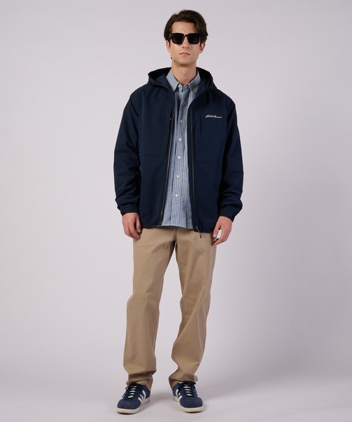 Eddie Bauer（エディーバウアー）の「ソーラーホイル サッカー フーディ（マウンテンパーカー・メンズ・グリーン/ブラック/ネイビー・XXL/XL/L/M/S）」の8枚目の写真