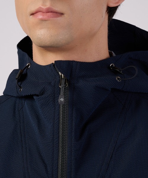 Eddie Bauer（エディーバウアー）の「ソーラーホイル サッカー フーディ（マウンテンパーカー・メンズ・グリーン/ブラック/ネイビー・XXL/XL/L/M/S）」の12枚目の写真