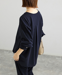 IENA | 《セットアップ対応》カットジョーゼットVネックプルオーバー(シャツ/ブラウス)