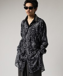 REGIEVO プリントロングシャツ 長袖