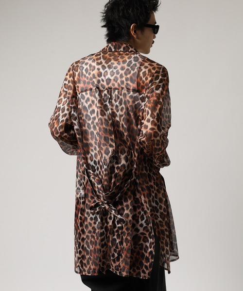 REGIEVO(レジエボ)の「REGIEVO プリントロングシャツ 長袖(シャツ/ブラウス・メンズ・ベージュ/ブラック・L/M)」の11枚目の写真