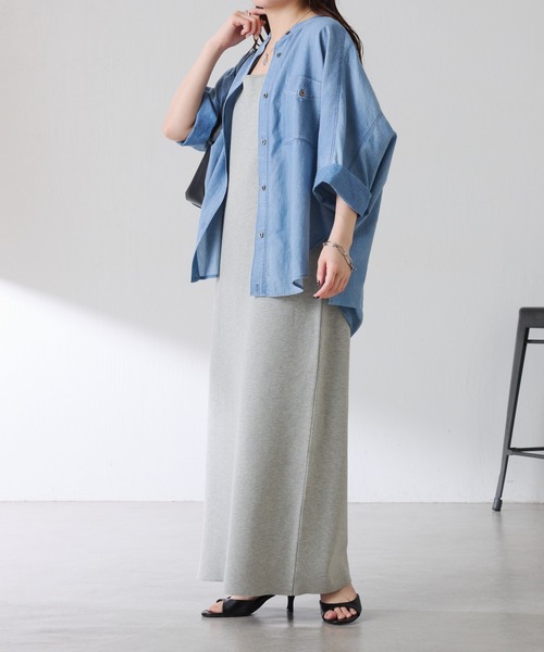 COLLAGE GALLARDAGALANTE（コラージュガリャルダガランテ）の「ミラノリブニットワンピース/WEB限定カラー・サイズ展開（ワンピース・レディース・ブラウン/グレー/ブラック・FREE/2）」の22枚目の写真