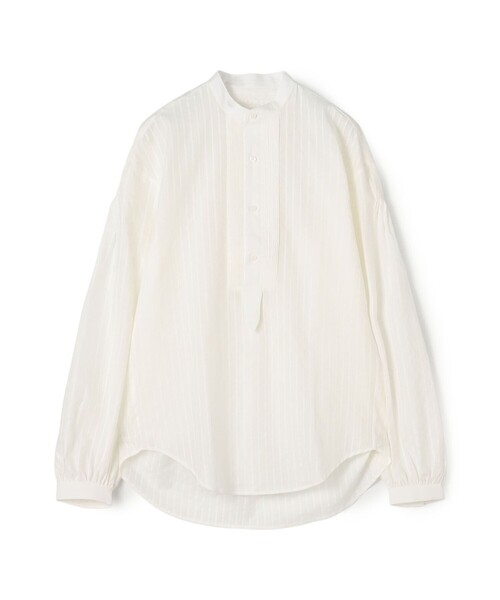 BOURRIENNE ParisX(ブリエンヌパリディス)の「BOURRIENNE LEGENDE ブラウス(シャツ/ブラウス・レディース・ホワイト・XS)」の1枚目の写真