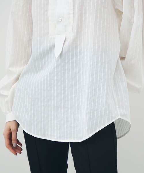 BOURRIENNE ParisX(ブリエンヌパリディス)の「BOURRIENNE LEGENDE ブラウス(シャツ/ブラウス・レディース・ホワイト・XS)」の9枚目の写真